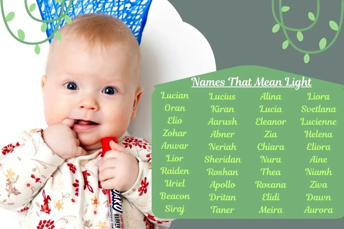 100 Unique Names That Mean Light